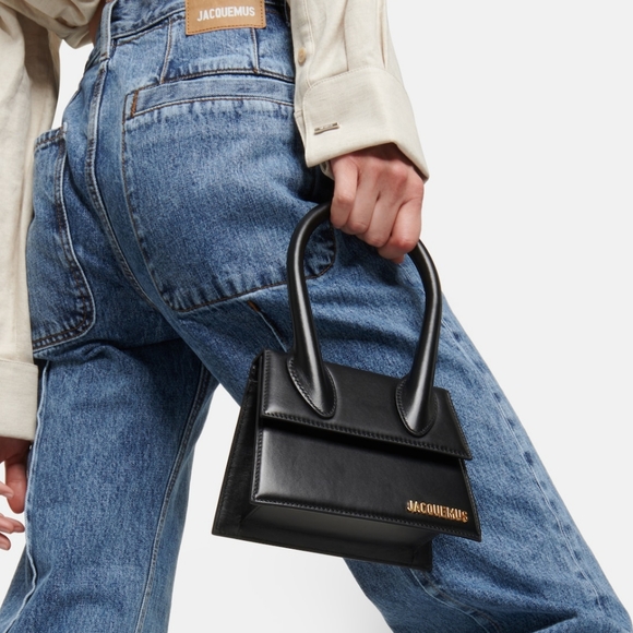 Jacquemus Black Chiquito Moyen Bag NWT - Picture 5 of 5